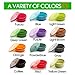 ME.FAN Silicone Collapsible Bowls - Silicone Folding Travel Bowl with Lids - Expandable Food Storage Containers Set - Portable, [27oz]
