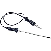 318601302 Compatible Wolf Oven Probe 5304503737 | Oven Meat Probe Stainless Steel and Silicone Material Length: 26 inches 00492332 00755060 492332 AP3775647 AP3194240