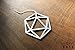D20 Icosahedron Ornament Dungeons and Dragons Dice | Sacred Geometry