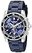 Victorinox Men's 241690 Maverick Chronograph Stainless Steel Watch with Blue Rubber Band