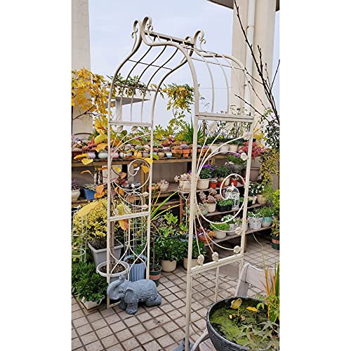 Rosenbogen aus Metall, Pergola Laube, für Kletterpflanze Rosen Reben, Indoor Outdoor Garten Patio Dekoration… – Bild 6