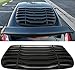 Windshield Louver Fits 2009-2019 Nissan 370Z | IKON Style Rear Window Louvers Cover Sun Shade ABS by IKON MOTORSPORTS |  2010 2011 2012 2013 2014 2015 2016