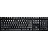 Ducky Origin Mechanical Gaming Keyboard, Cherry MX Red, Black | Mechanical gaming keyboard with PBT doubleshot keycaps