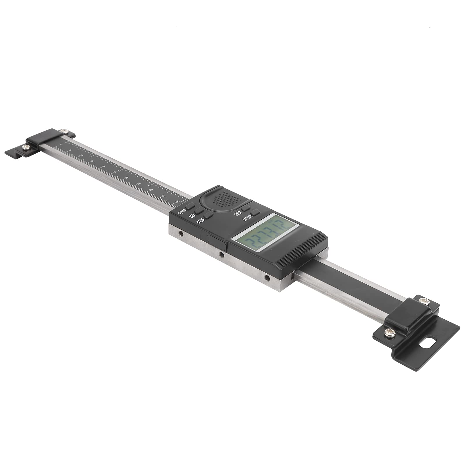 0~150mm Vertical Digital Caliper, LCD Readout Linear Ruler Measuring Tool, Can be Connected to the Data Line to Complete the Remote Measurement, 0.01mm Accuracy