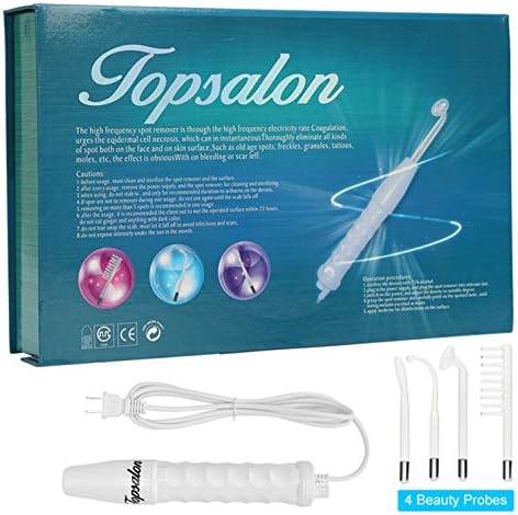 FlowerPlus Portable High Frequency Skin Tightening Acne Spot Wrinkles Remover Beauty Therapy Puffy Eyes Body Care Facial Machine