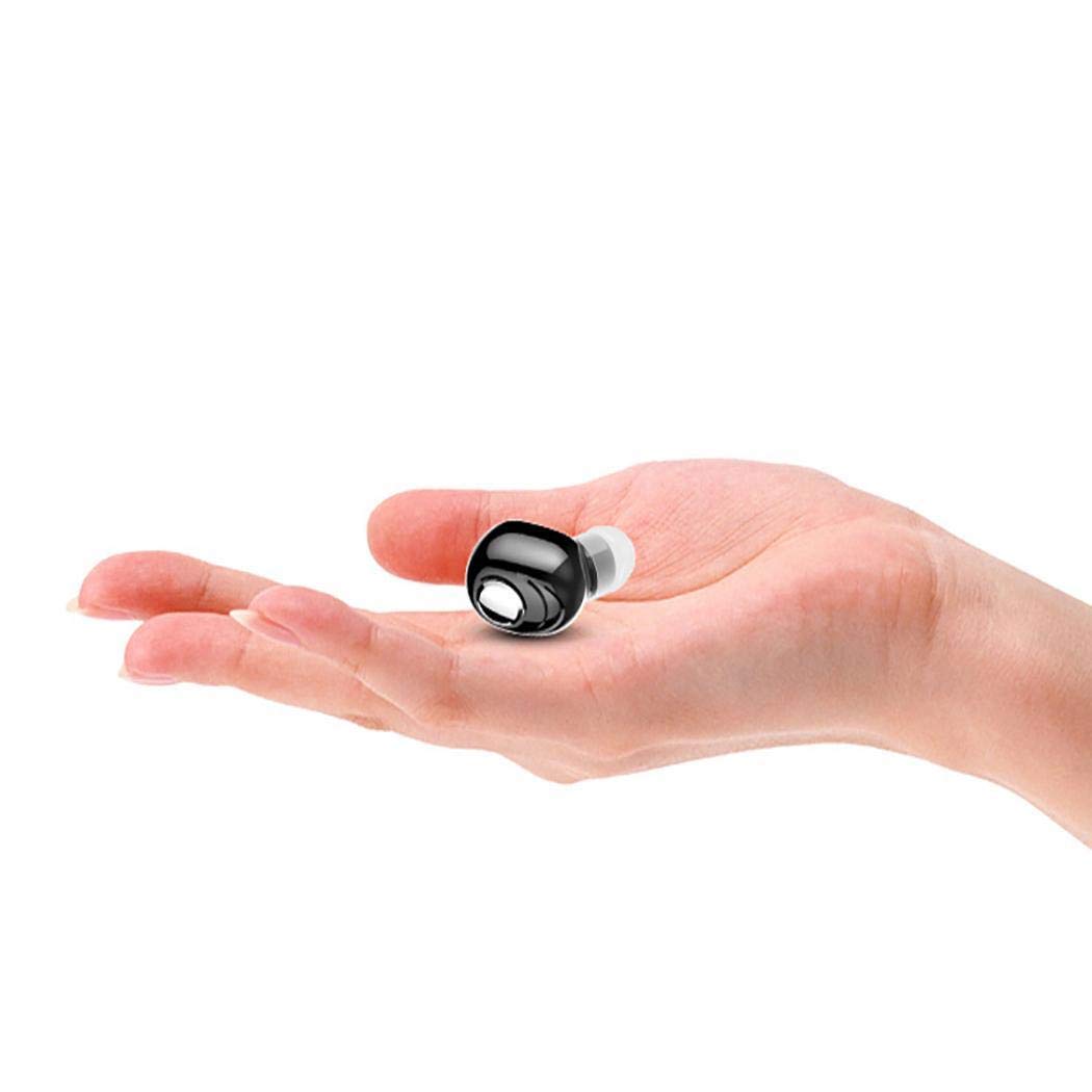 codemack Wireless Bluetooth Headsets, Mini HiFi Waterproof Handsfree in-Ear Earphones Headphones for iPhone & Android