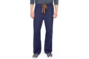 Medline PerforMAX Unisex Reversible Drawstring Scrub Pant, MDL-cm, Large, Navy