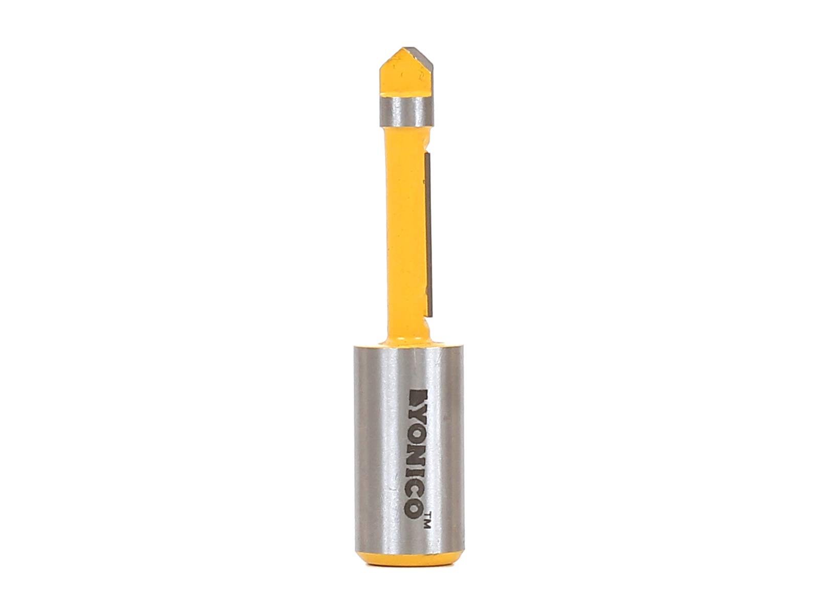 Yonico 14174 - Panel Pilot Trim Router Bit, Diameter: 1/4", Cutting Height: 3/4" - 1/2" Shank