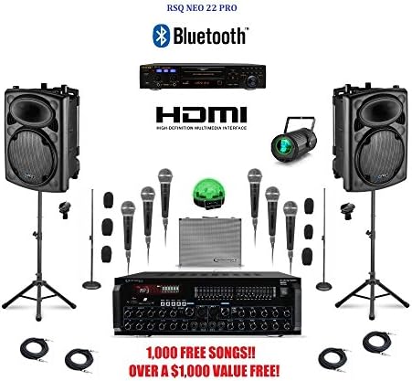 Complete Bluetooth Digital Karaoke System Professional Player for Karaoke &amp; DJ Equipment