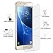 Pacific Asiana [2Pack] Galaxy J5 (2016) Tempered Glass Screen Protector, (HD) Clear Thin Glass Screen Cover Film, 9H Scratchproof/Anti-fingerprint/Bubble Free Invisible Skin Shield for Samsung J5 2016