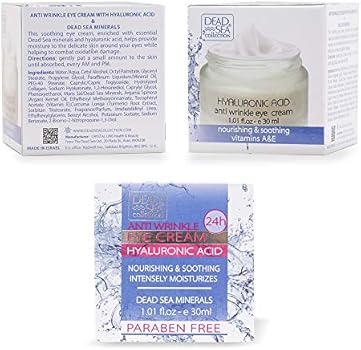 hyaluronic acid day cream with dead sea minerals