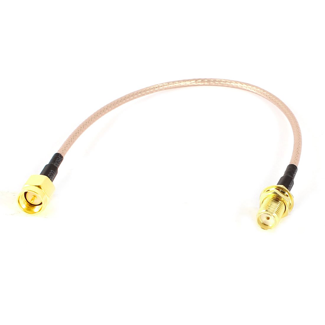 sourcingmap SMA Male to Female 8" RG316 Coaxial Cable Low Loss Pigtail Adapter