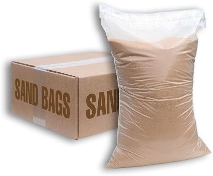 bag of sand with crystals