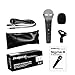 Phenyx Pro Wired Vocal Dynamic Handheld Microphone With XLR Cable, Mic Clip, Windscreen, Zipper Pouch, Ideal for Vocal, Studio, Instrument, Recording, Events (Sigma 8)
