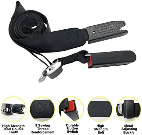 Xpeciall Child Car Seat General ISOFIX Interface Belt Latch for Baby Safety