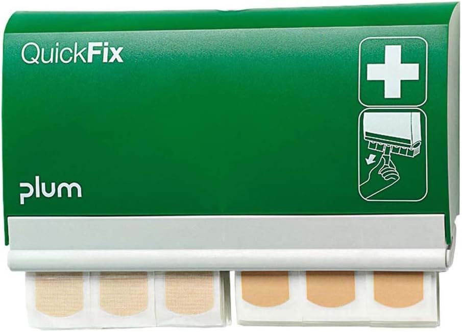 Leina Werke 76012 Plaster Dispenser Quickfix, 90 x WF, Grün
