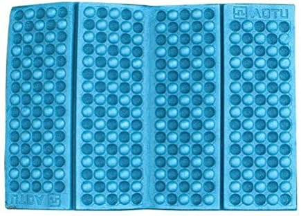 Sunnyillumine EVA cushion outdoor cushion portable mobile cushion Honeycomb massage cushion (Blue)