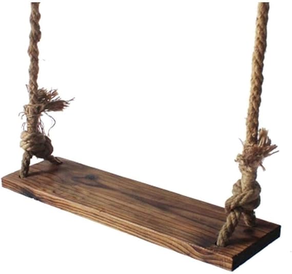 E_W__NWN Easy Itallation Garden Tree Swing Seat Nostalgic