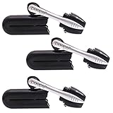 Peeps Eyeglass Cleaners 3 Pack Set | Lens Cleaner for Eyeglasses and Sunglasses - Glasses Cleaner for All Types of Eye Wear (Black)