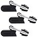 Peeps Eyeglass Cleaners 3 Pack Set | Lens Cleaner for Eyeglasses and Sunglasses - Glasses Cleaner for All Types of Eye Wear (Black)