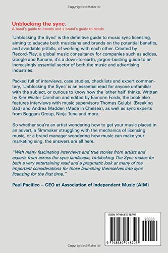 Unblocking The Sync A Band S Guide To Brands And A Brand S Guide To Bands Wiater Carnihan Kier Forde Eamonn Cross Daniel Robinson Jonathan Amazon Com Books