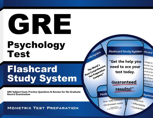 GRE Psychology Test Flashcard Study System: GRE Subject Exam Practice Questions & Review for the Graduate Record Examination