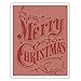 Sizzix 661609 Texture Fades Embossing Folder, Christmas Scroll by Tim Holtz