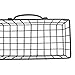 DII Farmhouse Vintage Décor, Wire Wall Basket, Assorted, Gray, 2 Piece