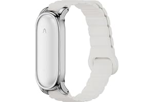 WACANC Silicone Magnetic Wristband Compatible with Plaud NotePin Voice Recorder,PC Case with Adjustable Wearable Strap for Plaud NotePin S (2025) ,Lightweight Replacement Magnetic Strap Secure Fit Accessories