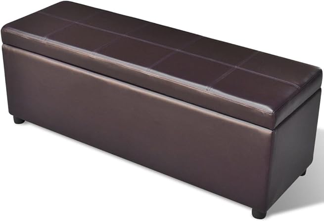 Vidaxl Ottomane Sitzkorb Sitztruhe Aufbewahrungsbox Sitzbank Polsterbank Fussbank Amazon De Garten