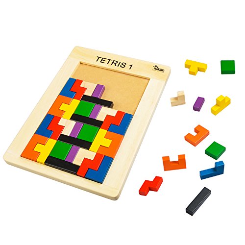 wood tetris puzzle