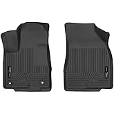 Husky Liners X-act Contour Floor Mats | Fits 2014 - 2019 Toyota Highlander | Front Row, 2-pc Black - 52311