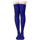 1 Pair Thigh High Socks, Cotton Soft Knee High Long