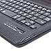 NEWSTYLE Removable Wireless Bluetooth Keyboard ABS Plastic Laptop Stylish Keys and Protective Case for Samsung Galaxy Tab E 8.0