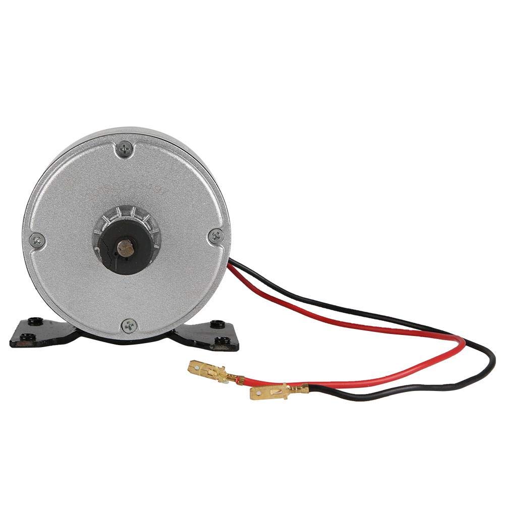 Electric Scooter Motor, 24V 300W Aluminum Small Portable Brush Motor for Electric Scooter Vehicle