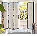 Coavas Window Privacy Film, Translucent Mosaic Window Film 3D Decorative Static Window Clings Removable Sun Blocking Window Stickers for Glass Door Home Heat Control Anti UV