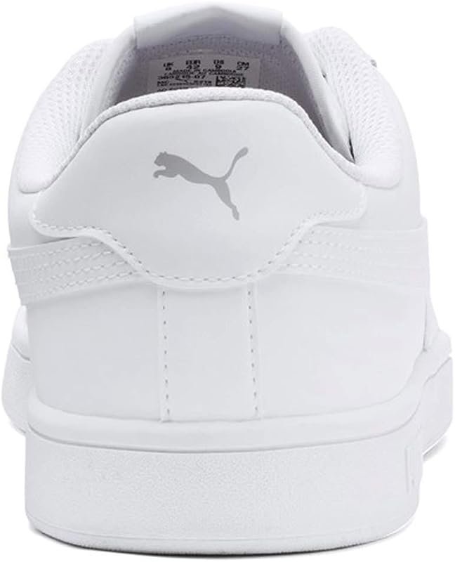 Puma smash v2 l, calçados esportivos adultos unissex, bianco (branco branco), 43 eu — foto 2 de 8
