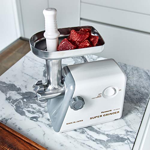 Panasonic Meat Grinder, Electric Heavy Duty with Sausage Stuffer and