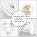 MR16 LED Bulbs YWTESCH 50W Halogen Bulbs Equivalent, UL Listed GU5.3 LED Lights Neutral White 4000K, 12V 5W 500lm, 40°Beam Angle, Non-Dimmable, 6 Pack