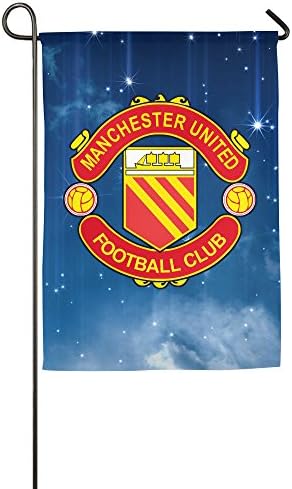 Manchester United F.C. Logo Red Devils Decorative Flags Christian Flag Garden Flag