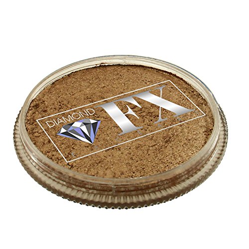Diamond FX Metallic Face Paint - Old Gold (30 gm)