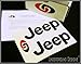 JEEP TJ LJ Fender Decals 1997-2006 Sticker Kit FLAT BLACK by Underground Designs
