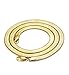 Jstyle Stainless Steel Necklace for Men Women Nickel-Free Herringbone Chain 16