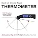 WYM Food Thermometer - Best Digital Meat Thermometer with Talking Functions, Electric Cooking Thermometer for Kitchen and Outdoor, Instant Read Thermometer(Black)