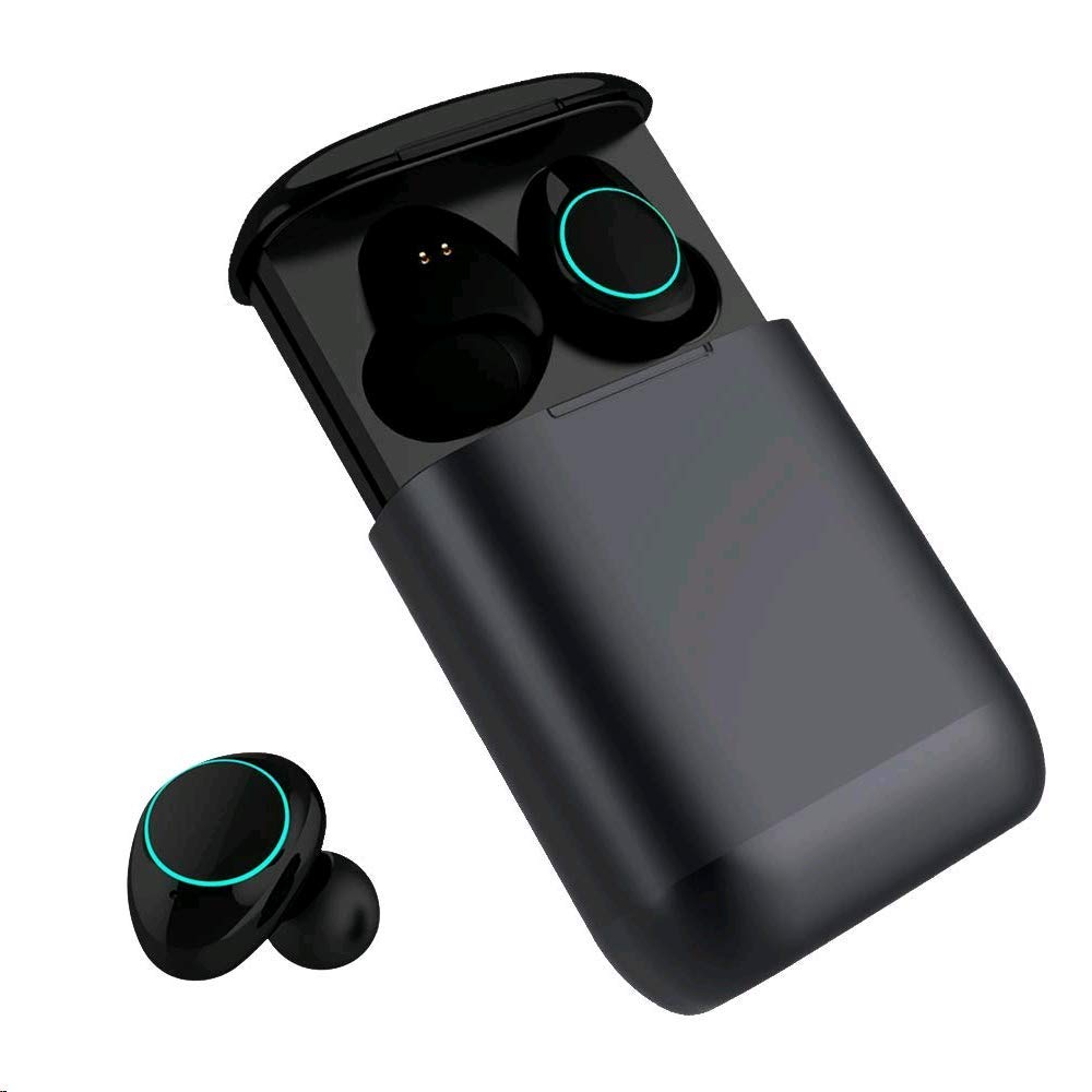 Auriculares Bluetooth Kingsky Auriculares Verdaderamente Inalámbricos Mini Auriculares In-Ear Auriculares sin cables con Control Táctil y Manos Libres (Twilight)