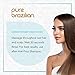 Pure Brazilian Anti-Frizz Daily Shampoo & Conditioner, Salt-Free & Color Safe, Enriched with Keratin, Argan Oil & Acai, 1 Liter (33.8 Fl Oz)