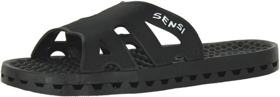Sensi Regatta Ice, Solid Black, Size 5/6 Men's 4.5-5, Women's 5-5.5 Medium