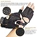 PWGN Workout Gloves Weight Lifting Gloves Palm Support Protection for Men Women, Exercise Gloves Sports for Training, Fitness, Gym, Black