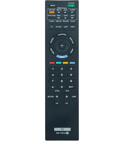 RM-YD035 Replace Remote Control Applicable for Sony TV KDL-32EX301