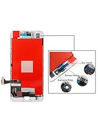 Repuesto de pantalla para iPhone 7 (4,7 pulgadas) 3D Touch LCD completa reparación LCD táctil digitalizador pantalla de cristal cubierta libre, resistente al agua, adhesivo de cristal templado, herramientas, instrucciones (idioma español no garantiz